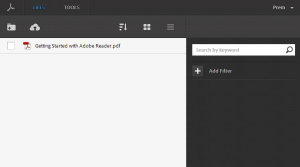 Adobe Reader pro Android získává cloud