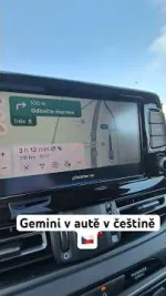 České Gemini v Android Auto. Konečně 🎉