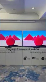 Budoucnost TV? 📺 Samsung Micro RGB vs. Neo QLED! #SamsungTV ##MicroRGB #InsideSamsung