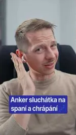 Sluchátka, ve kterých se dá spát na boku?! 😴 Soundcore Sleep A30 test