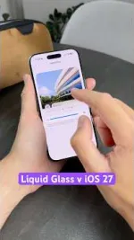 🔮 Nové iOS 27 přináší Liquid Glass design a nastavení průhlednosti ikon! Co na to říkáte?