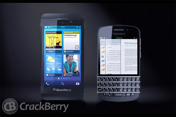 Blackberry 10: Takhle budou vypadat zařízení série L a N