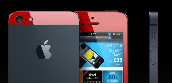 Barevný iPhone 5 aneb jak by mohl vypadat