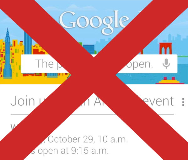Pondělní keynote Googlu zrušena