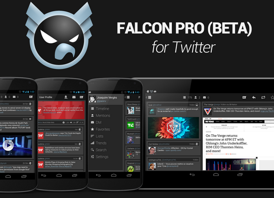 Falcon Pro BETA – nový Twitter klient útočí