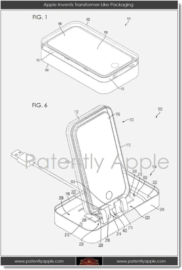 Používáte krabičku od mobilu jako stojan? Pozor, Apple má patent !!