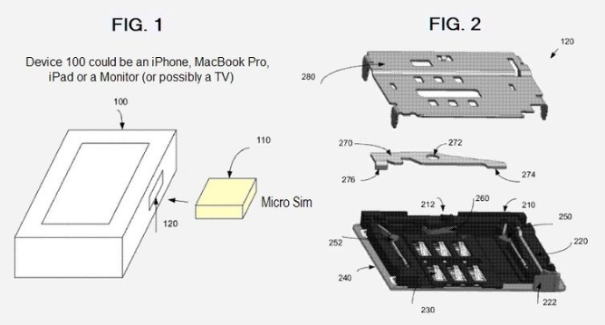 Apple má nový patent na design SIM konektoru
