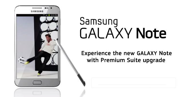 Samsung oficiálně představil Galaxy Note Premium Suite