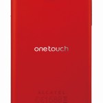 Alcatel One Touch Idol Ultra 6033X - červené provedení - zadní část