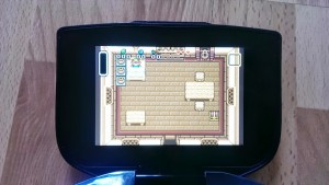 The Legend of Zelda: A Link to the Past, verze pro Game Boy Advance běžící na Shieldu