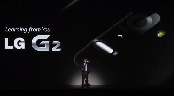 Záznam z představení LG G2