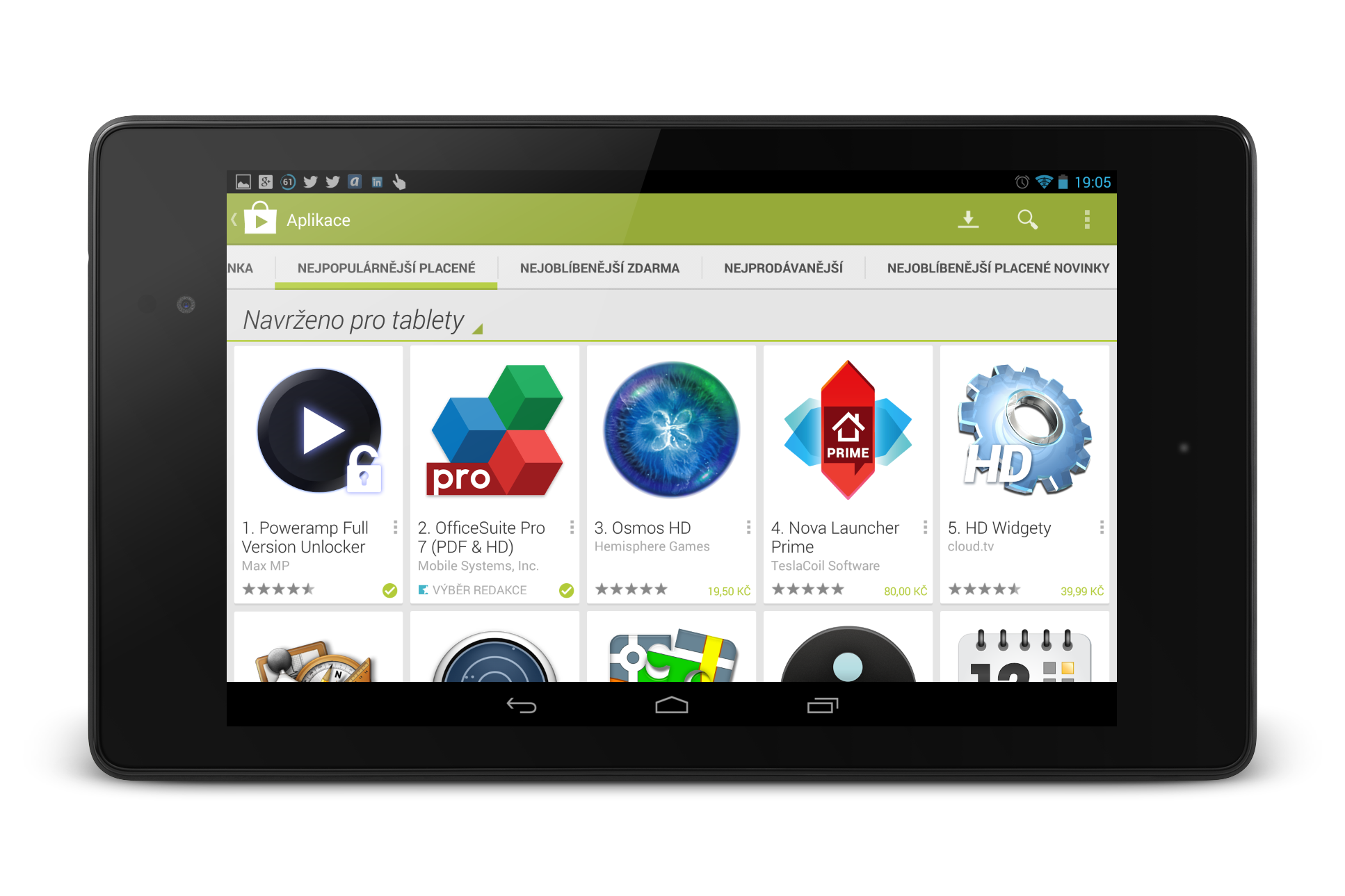 Aplikace Google Play získává úpravu pro tablety [aktualizováno]