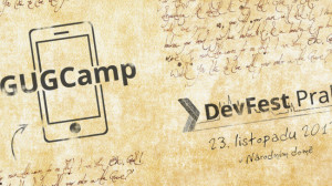 GUGCamp se odehraje 23. 11. v rámci vývojářského festivalu DevFest.