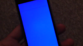 iPhone 5s trápí „modrá obrazovka smrti“