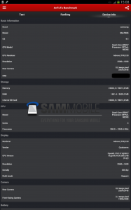 Samsung Galaxy Note 12.2 - AnTuTu