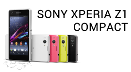 Sony Xperia Z1 Compact – videopohled