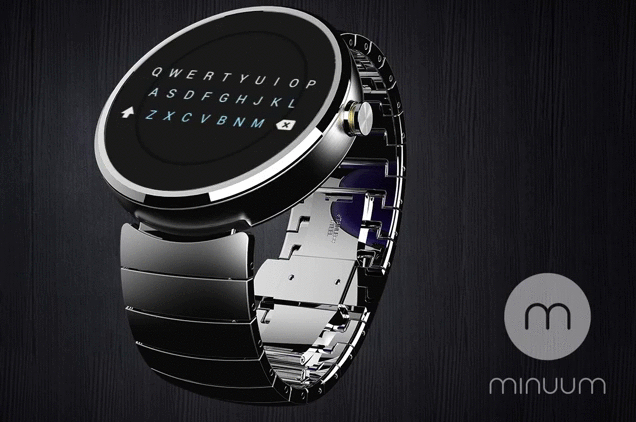 Minuum klávesnice bude pro Moto 360 a další Android Wear zařízení