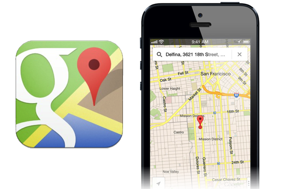 Google zaktualizoval aplikaci Mapy pro iOS