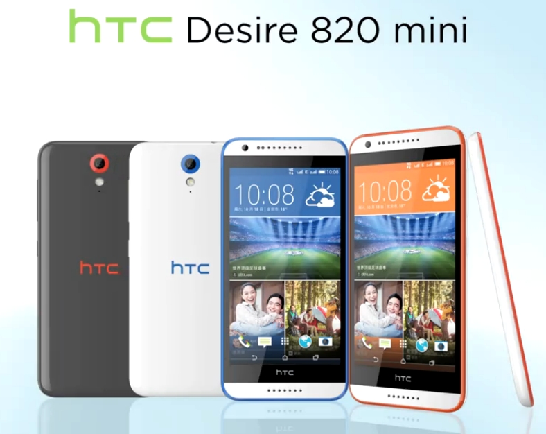 HTC odhalilo nový Desire 820 mini
