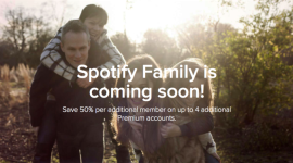 Spotify bude nově levnější pro členy vaší rodiny Spotify bude nově levnější pro členy vaší rodiny