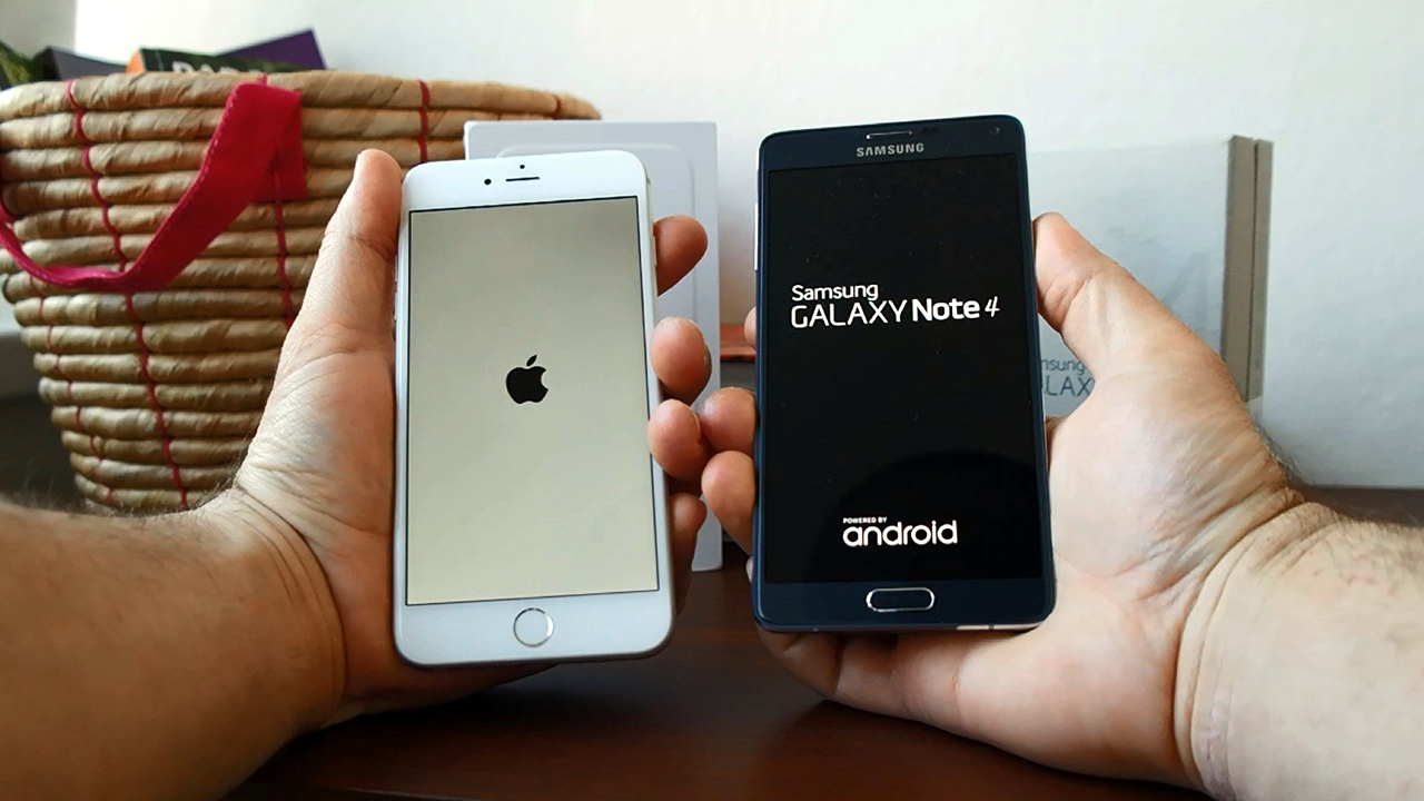 Apple iPhone 6 Plus vs. Samsung Galaxy Note 4 [video]