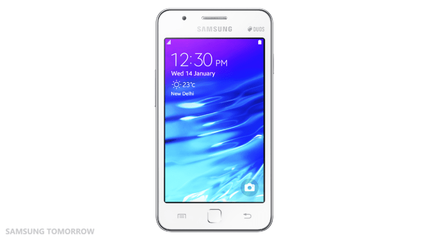 Samsung_Z1_Front_White