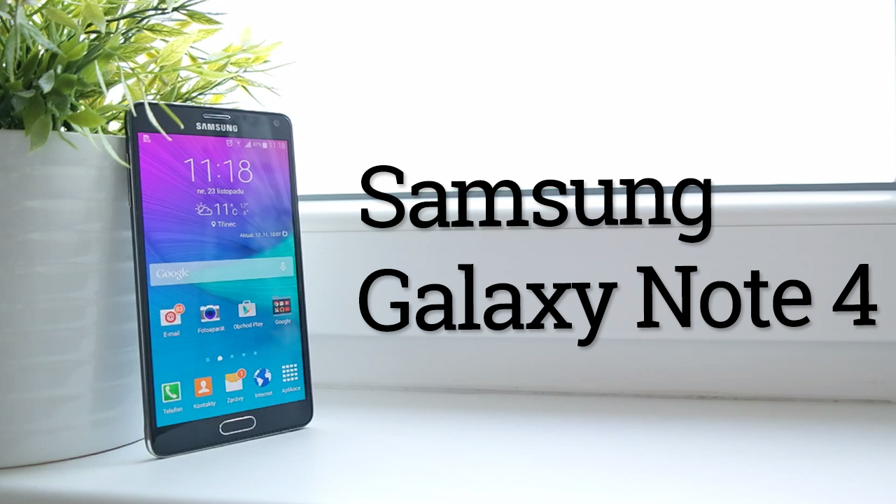 Samsung Galaxy Note 4 – videopohled