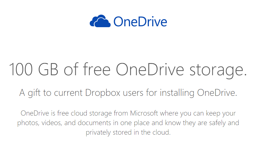 Získejte 100 GB navíc pro OneDrive