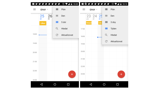 Google Kalendář získává napojení na Google Disk