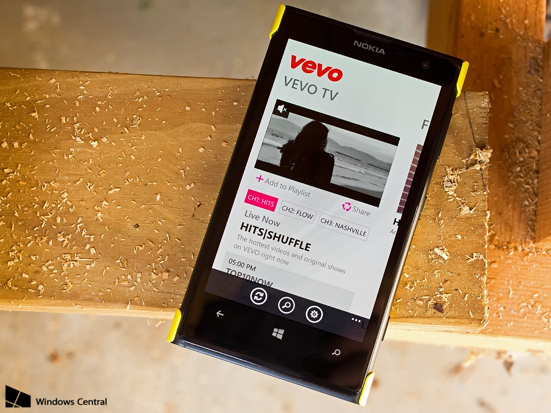 Z Windows Phone Store byla odstraněna aplikace Vevo
