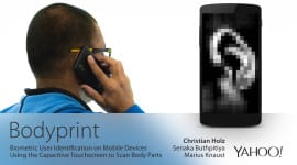 Bodyprint – nový způsob ověření uživatele