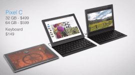 Pixel C – tablet s Android bez označení Nexus
