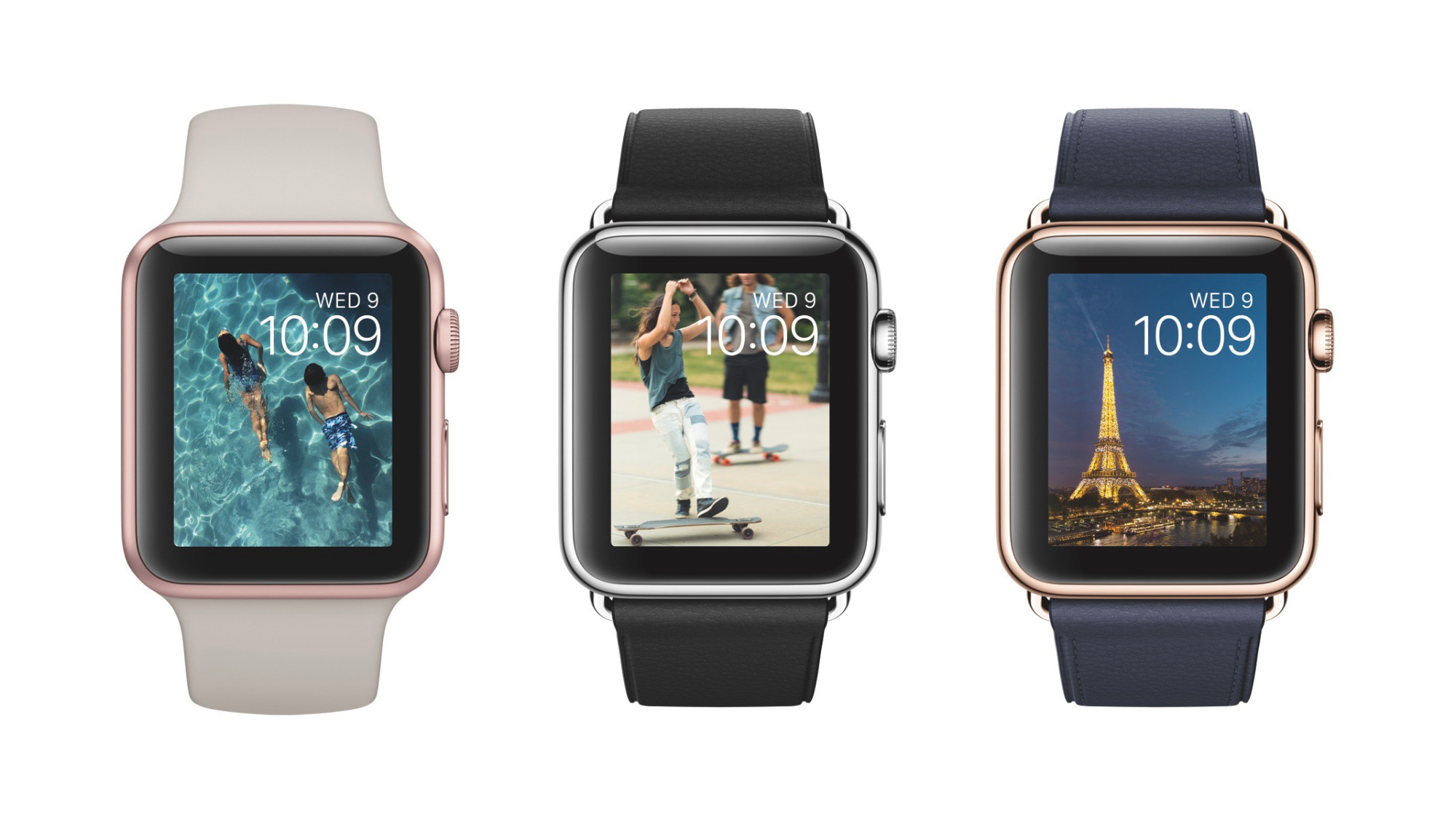 Apple Watch v nových barvách a s novými pásky