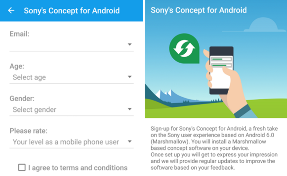 Urychlete aktualizaci na Android 6 v telefonech Xperia Z3