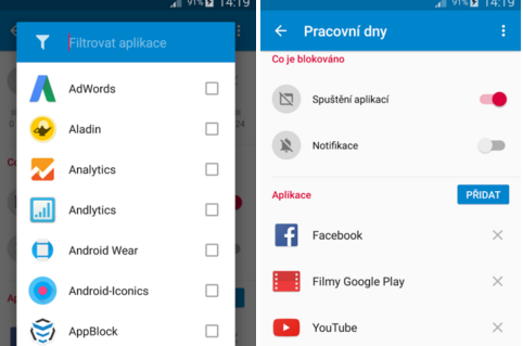 Česká aplikace AppBlocker – pomoc proti rušivým aplikacím