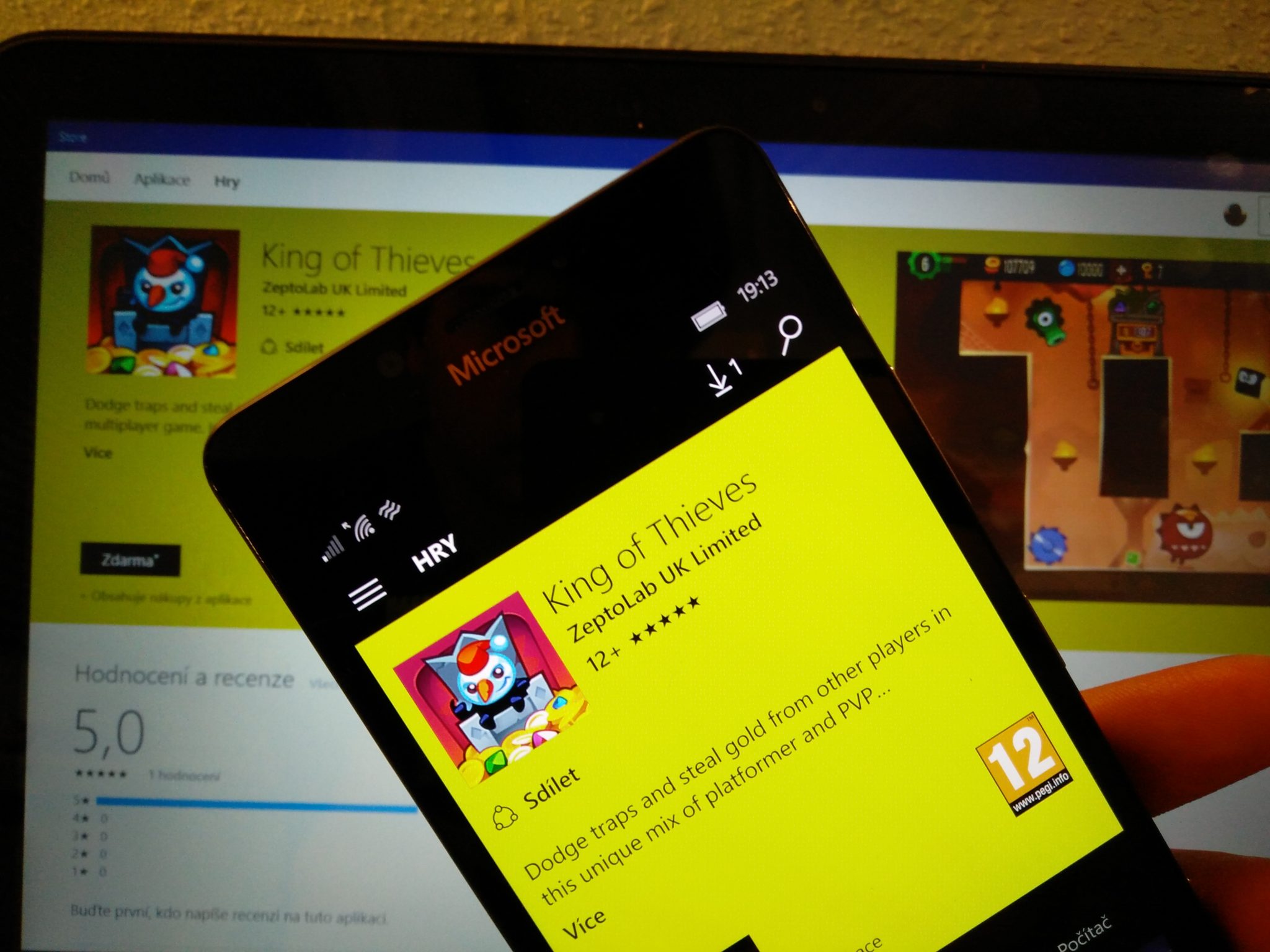 King of Thieves – hra od tvůrců Cut the Rope je nově dostupná i pro Windows Phone