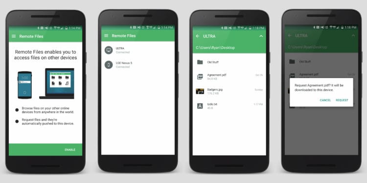 Pushbullet-update