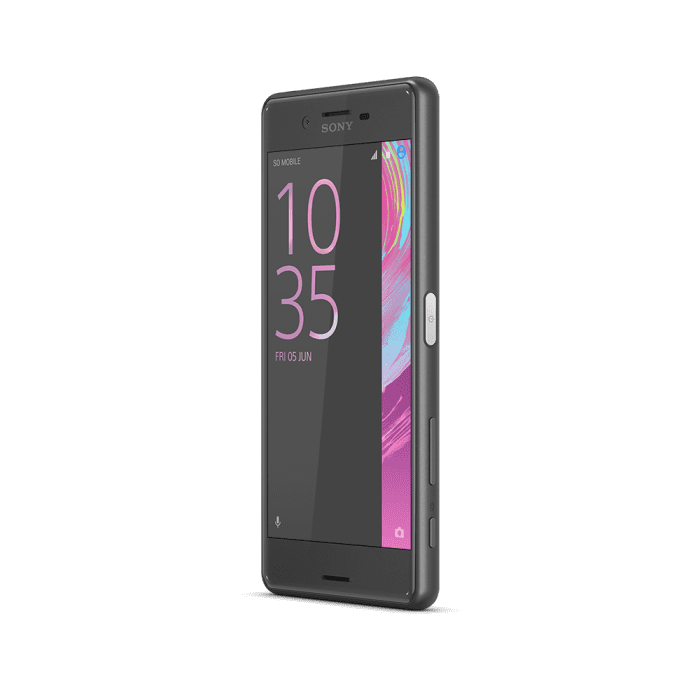 Xperia X Performance Black Front 40