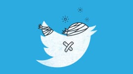 Twitter údajně pozastavuje účty pro nevhodné tweety
