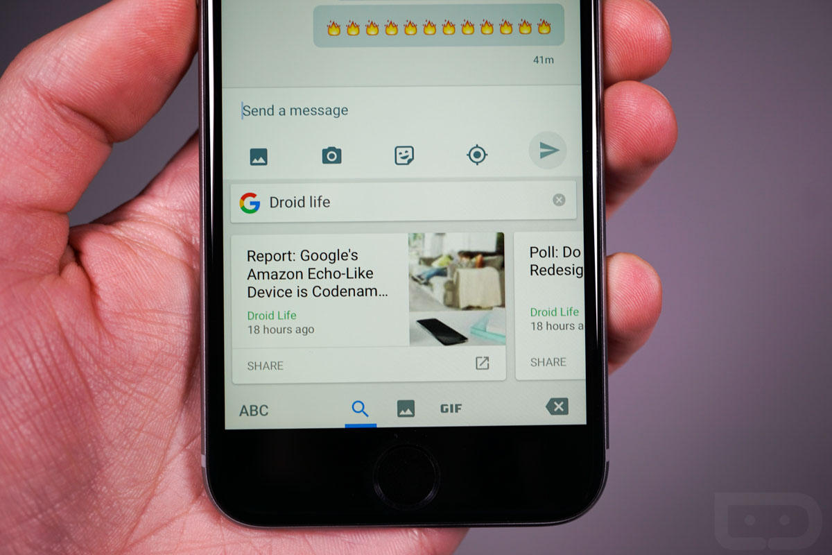 Google zveřejnil Gboard, alternativní klávesnici pro iOS
