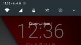 Počasí do rychlého nastavení [Android 7.0]