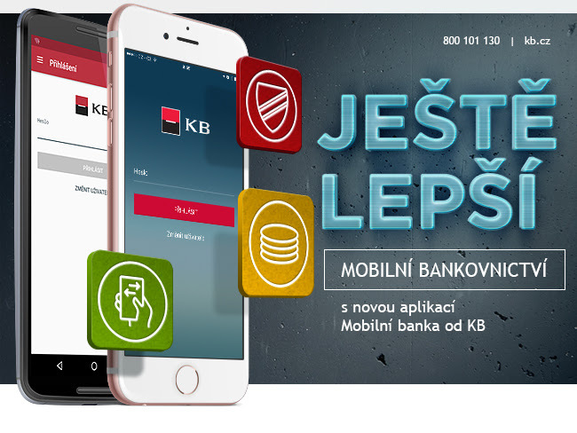 Komerční banka uvede novou mobilní aplikaci