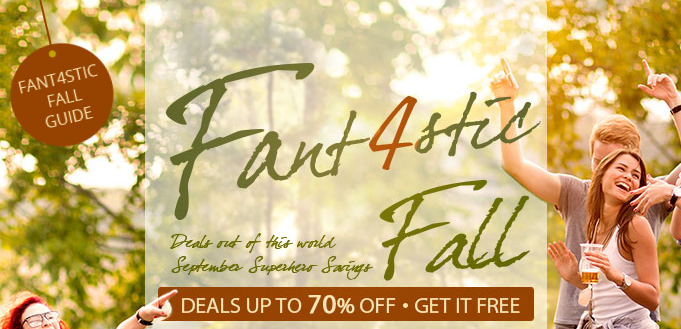 Fantastic 4 Fall – produkty v akci začínající s cenou pod dolar [sponzorovaný článek]