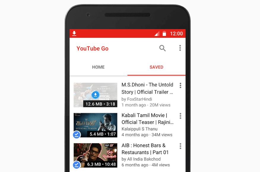 Nová aplikace Youtube Go určená pro offline sledování