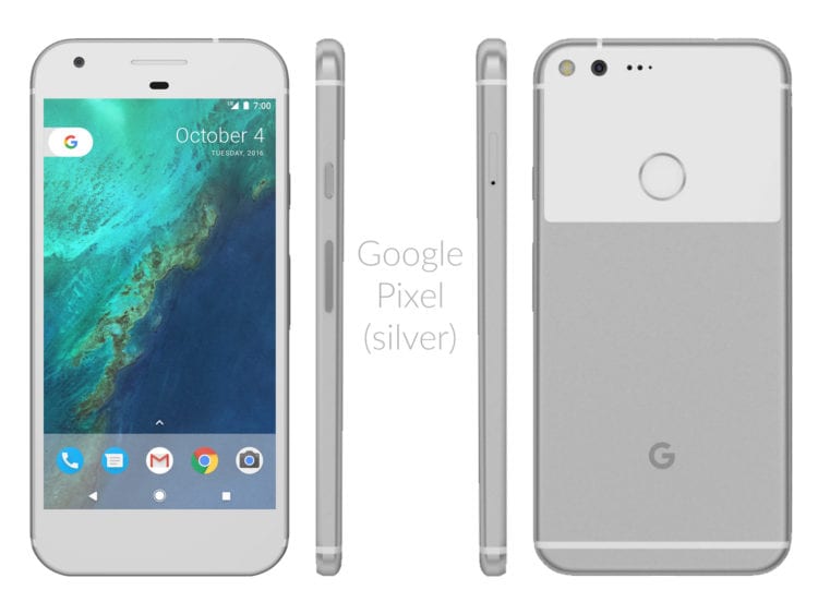 google-pixel-silver