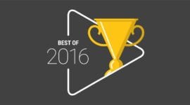 Nejpopulárnější hry, aplikace, hudba a filmy roku 2016 [Obchod Play]