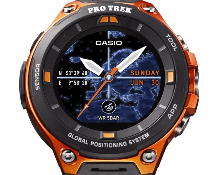 casio chytré hodinky