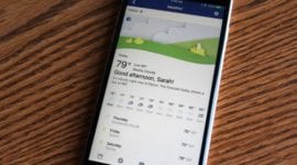 Facebook přináší vlastní předpověď počasí