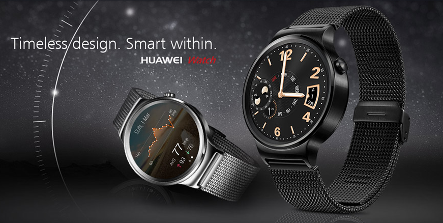 Huawei Watch – luxusní hodinky s Android Wear [aktualizováno]
