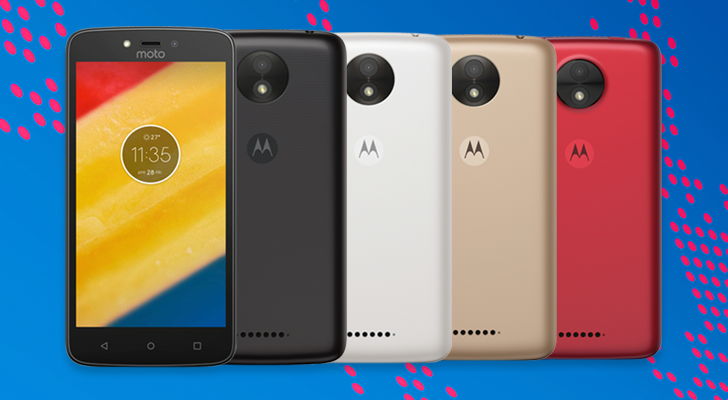 Motorola představila low-endové modely Moto C a Moto C Plus